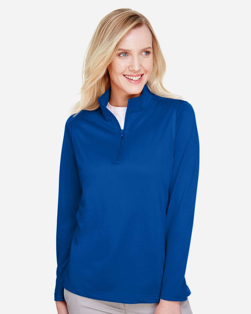 Women's Advantage Snag Protection Plus Quarter-Zip Pullover – M748W – True Royal