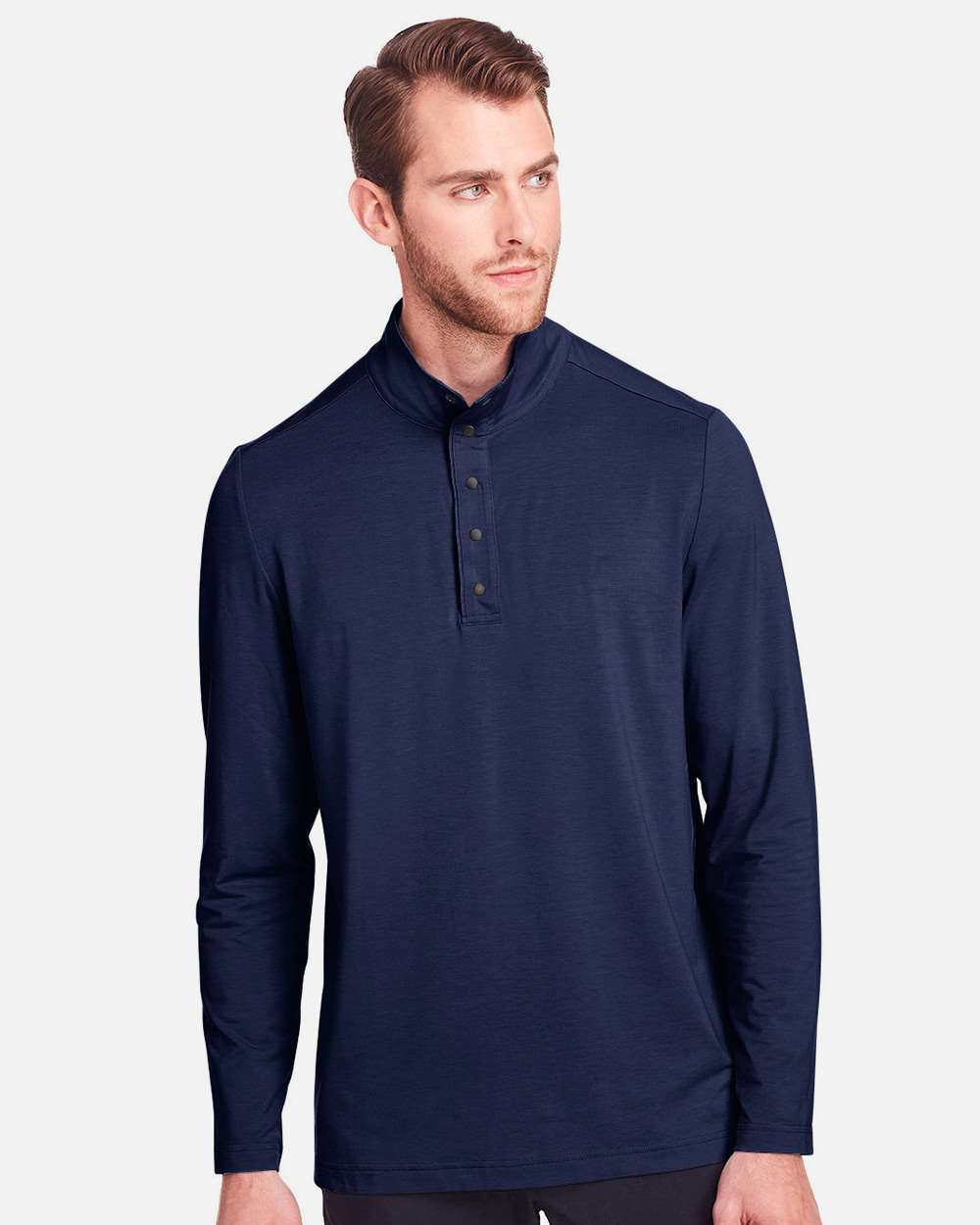 Men's JAQ Stretch Performance Snap-Neck Pullover – NE400