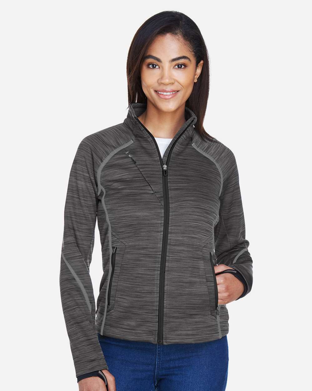Women's Flux Mélange Bonded Fleece Jacket – 78697