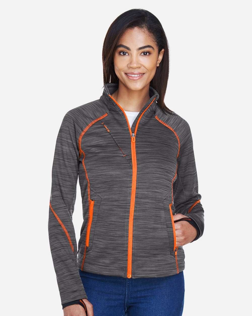 Women's Flux Mélange Bonded Fleece Jacket – 78697