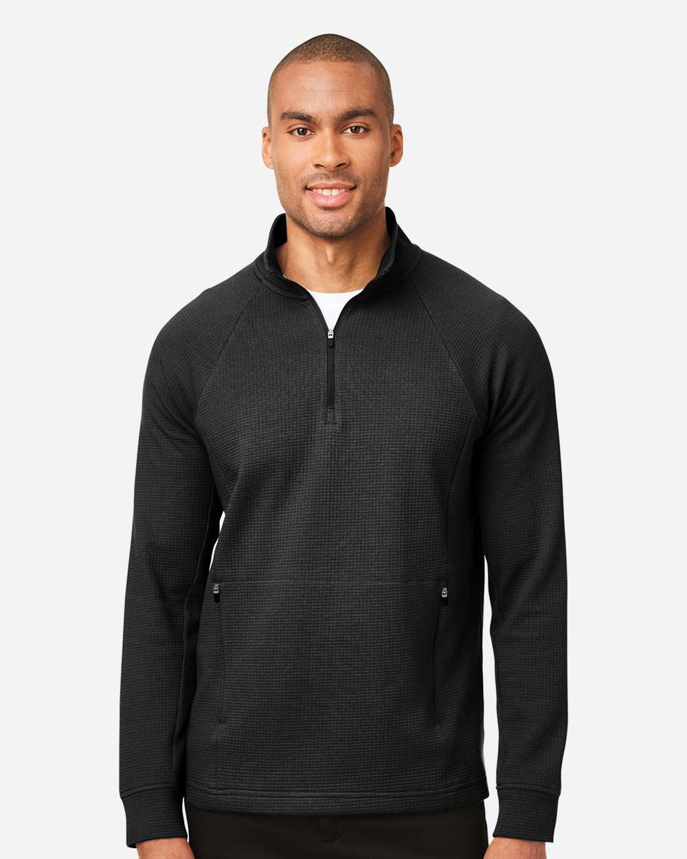 Men's Rhythm Waffle Quarter-Zip Pullover – NE200