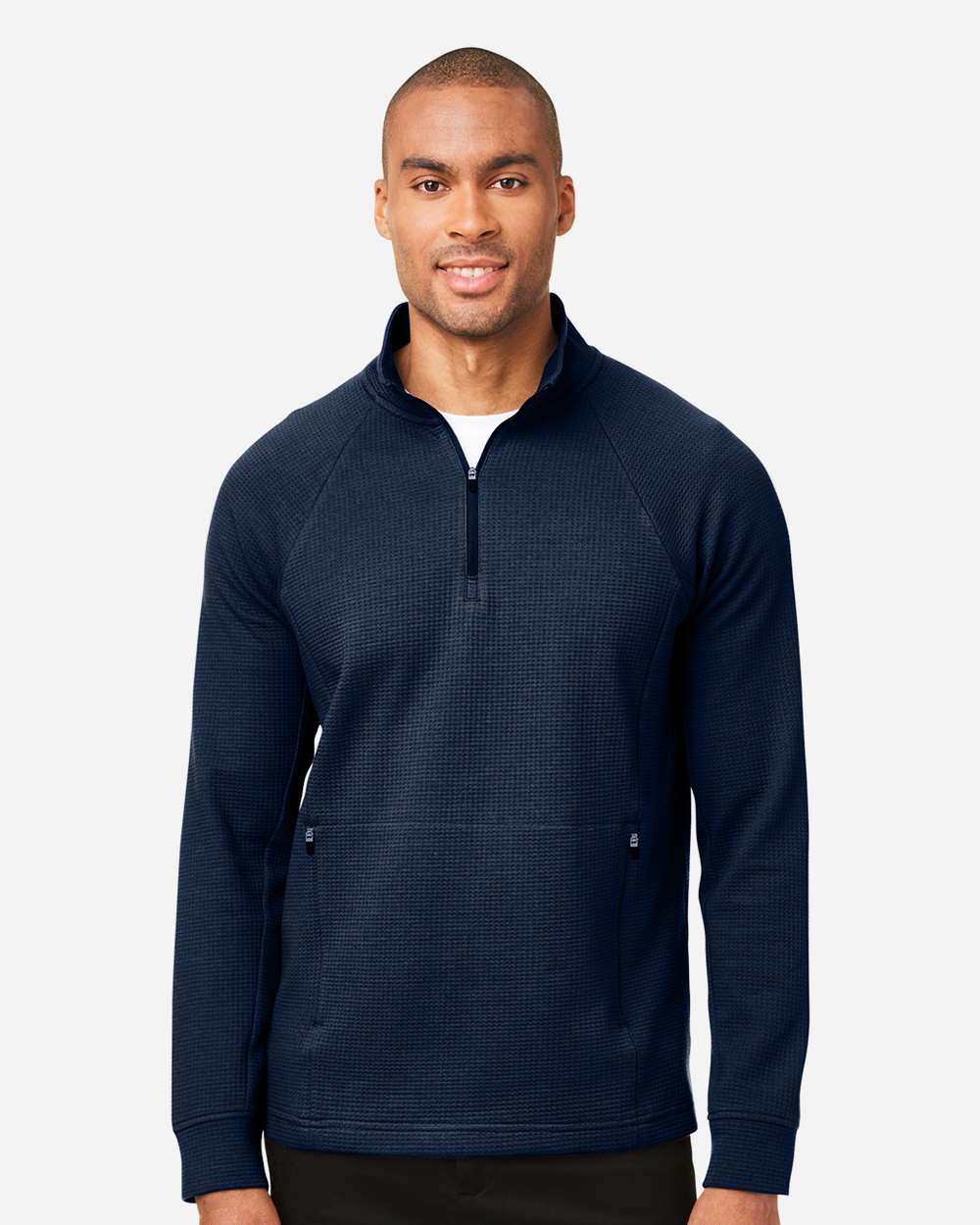 Men's Rhythm Waffle Quarter-Zip Pullover – NE200