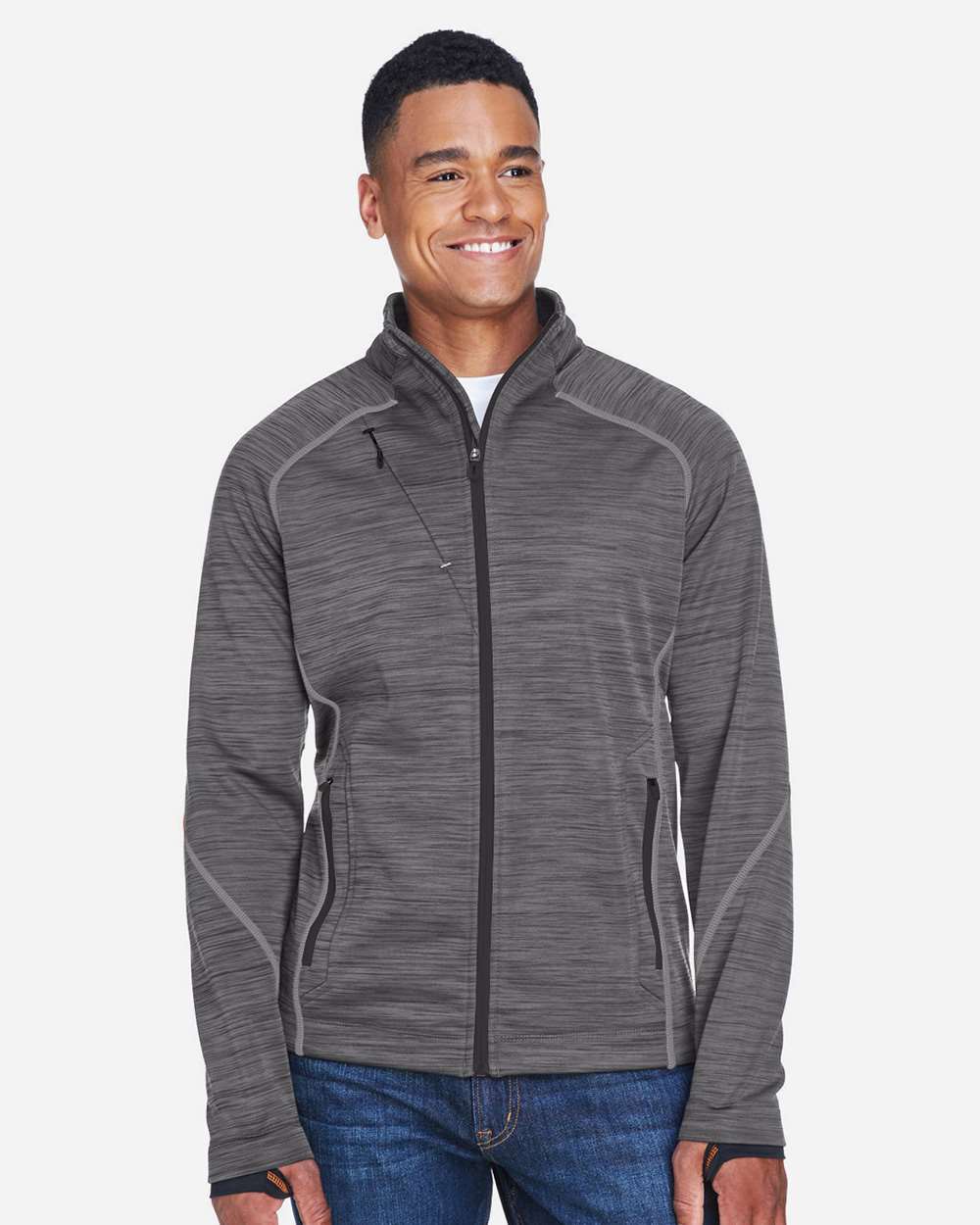 Men's Flux Mélange Bonded Fleece Jacket – 88697