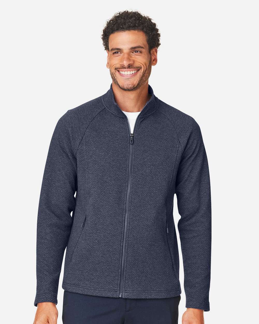 Men's Spirit Textured Full-Zip – NE727