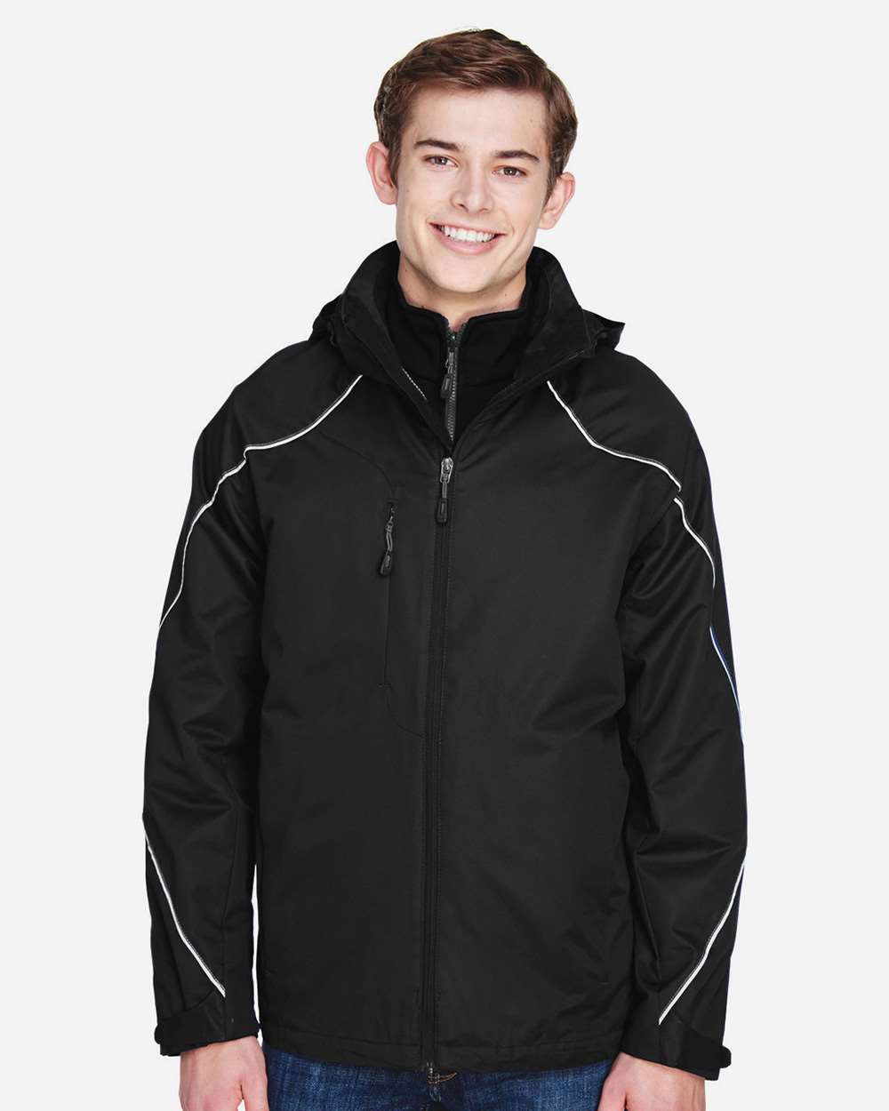 Men's Angle 3-In-1 Jacket with Bonded Fleece Liner – 88196