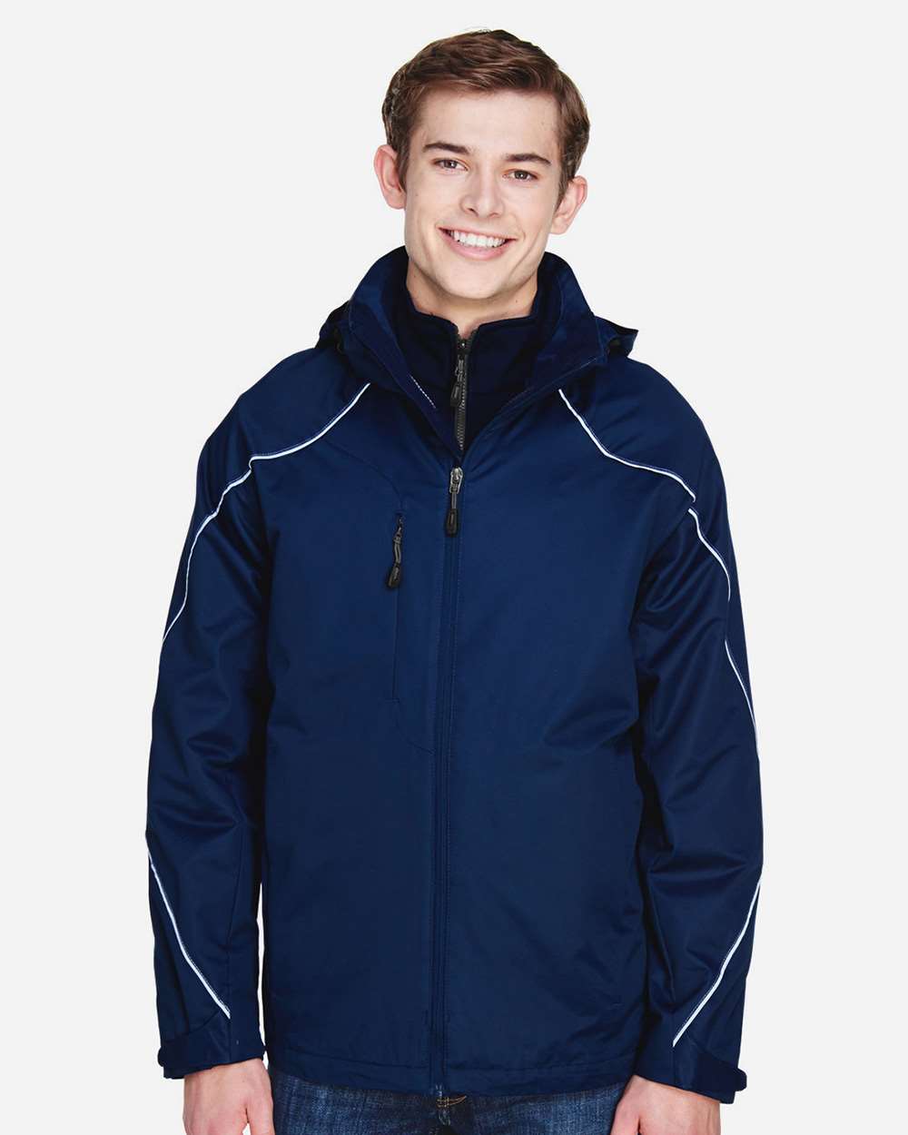 Men's Angle 3-In-1 Jacket with Bonded Fleece Liner – 88196