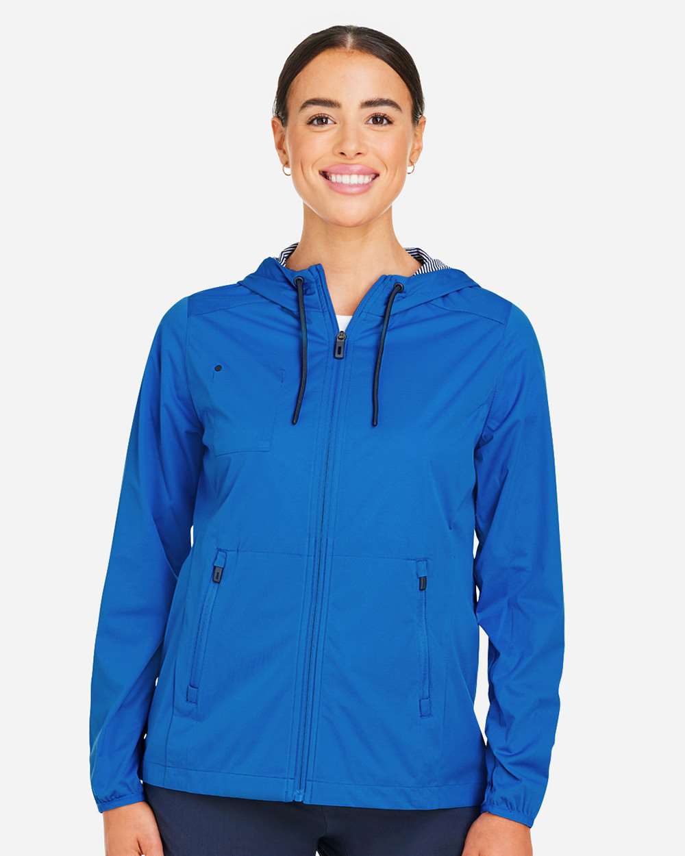 Women's Network Lightweight Jacket – NE75W – Light Nautical Blue Heather