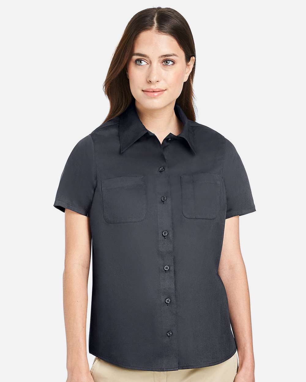 Women's Advantage IL Short Sleeve Dress Shirt – M585W