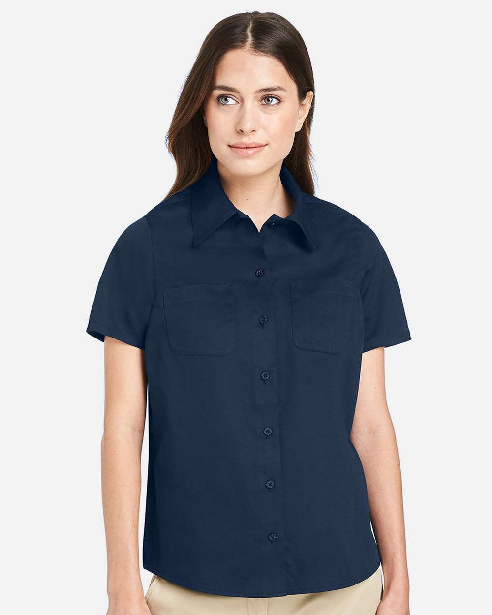 Women's Advantage IL Short Sleeve Dress Shirt – M585W