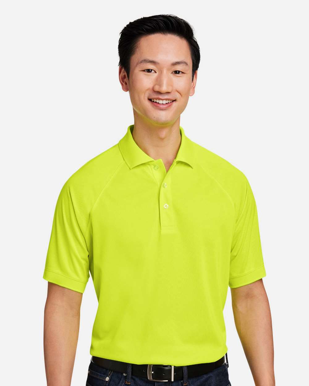 Men's Charge Snag and Soil Protect Polo – M208 – Safety Yellow