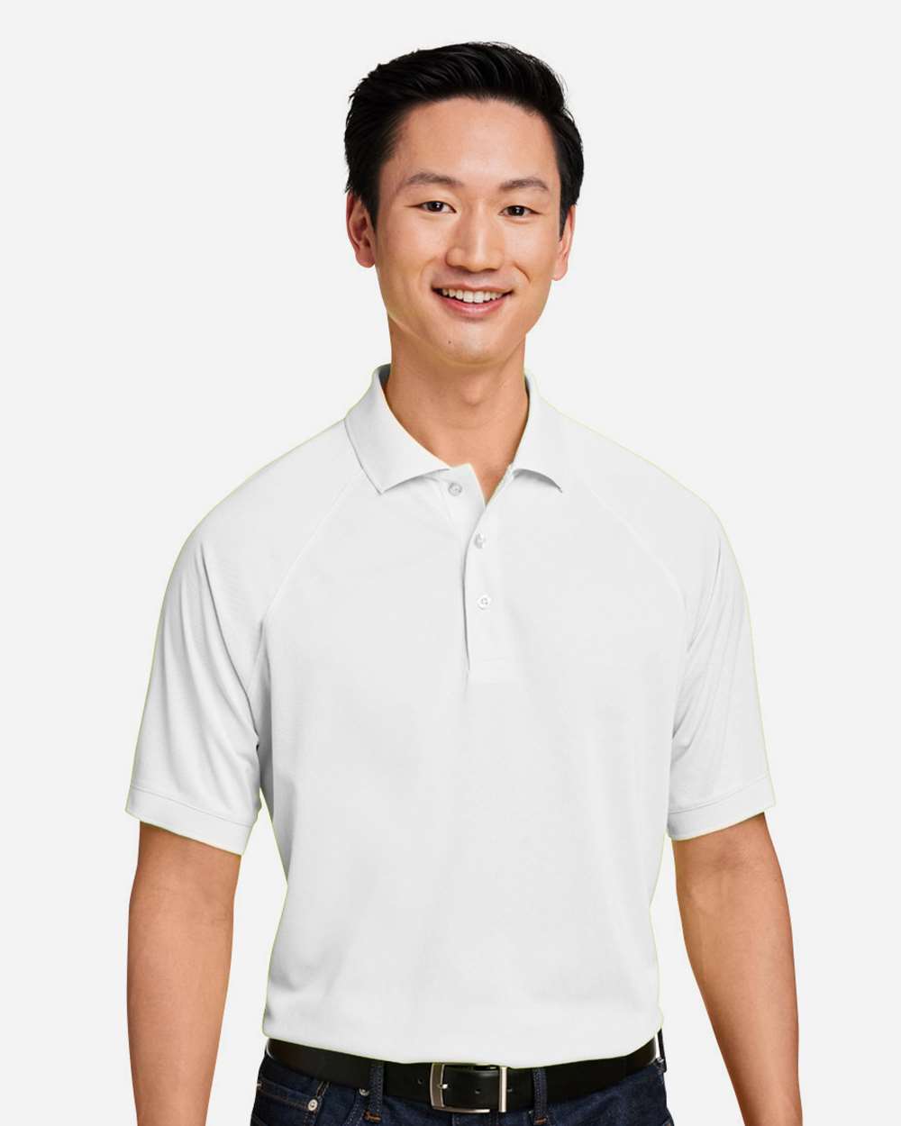 Men's Charge Snag and Soil Protect Polo – M208 – White