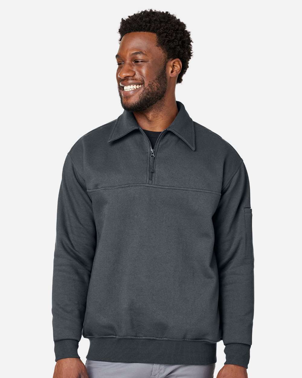 Unisex ClimaBloc™ Heavyweight Tactical Quarter-Zip Pullover – M712