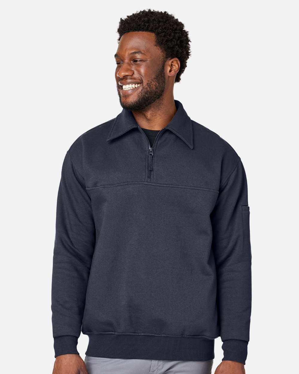 Unisex ClimaBloc™ Heavyweight Tactical Quarter-Zip Pullover – M712