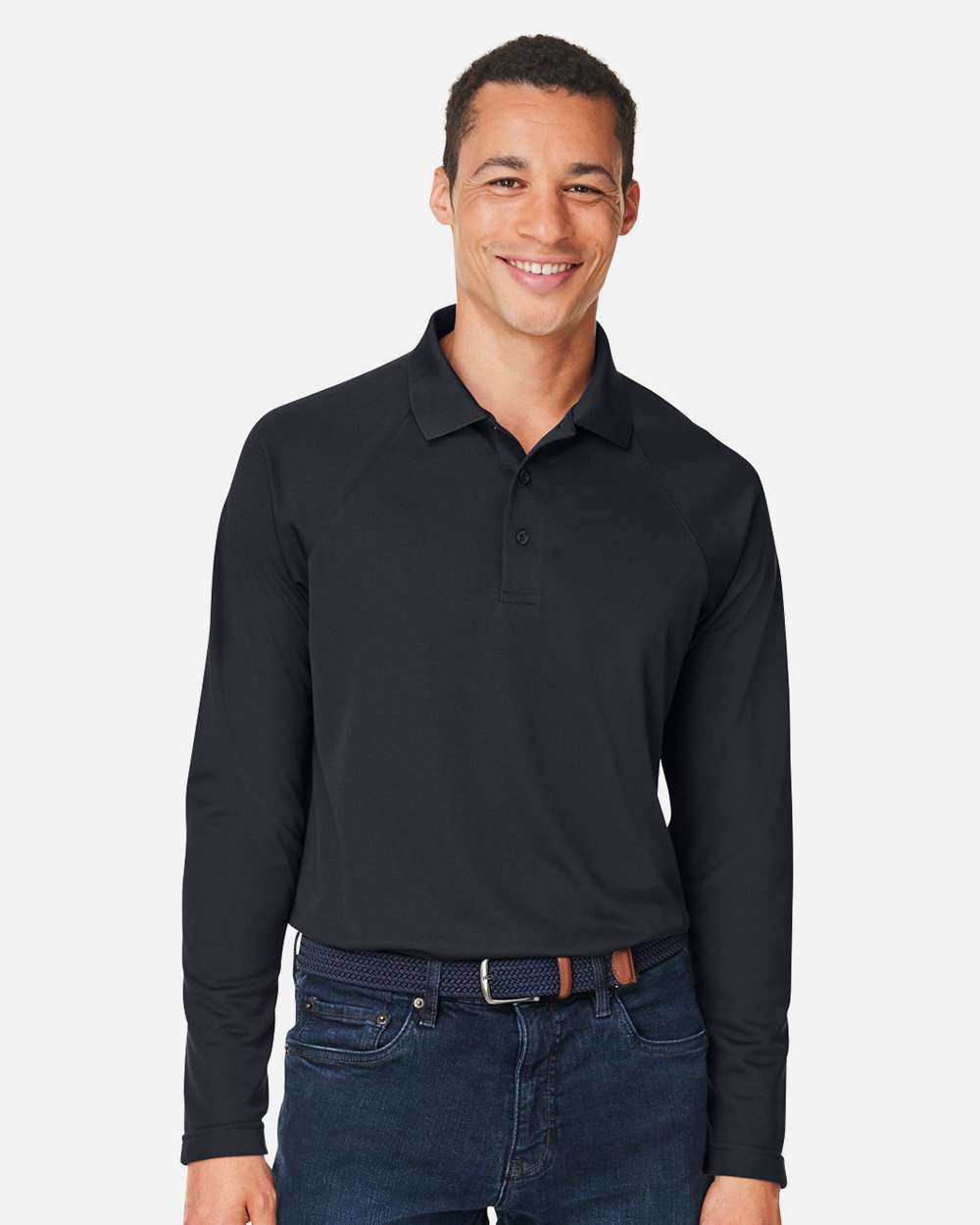 Men's Charge Snag and Soil Protect Long Sleeve Polo – M208L