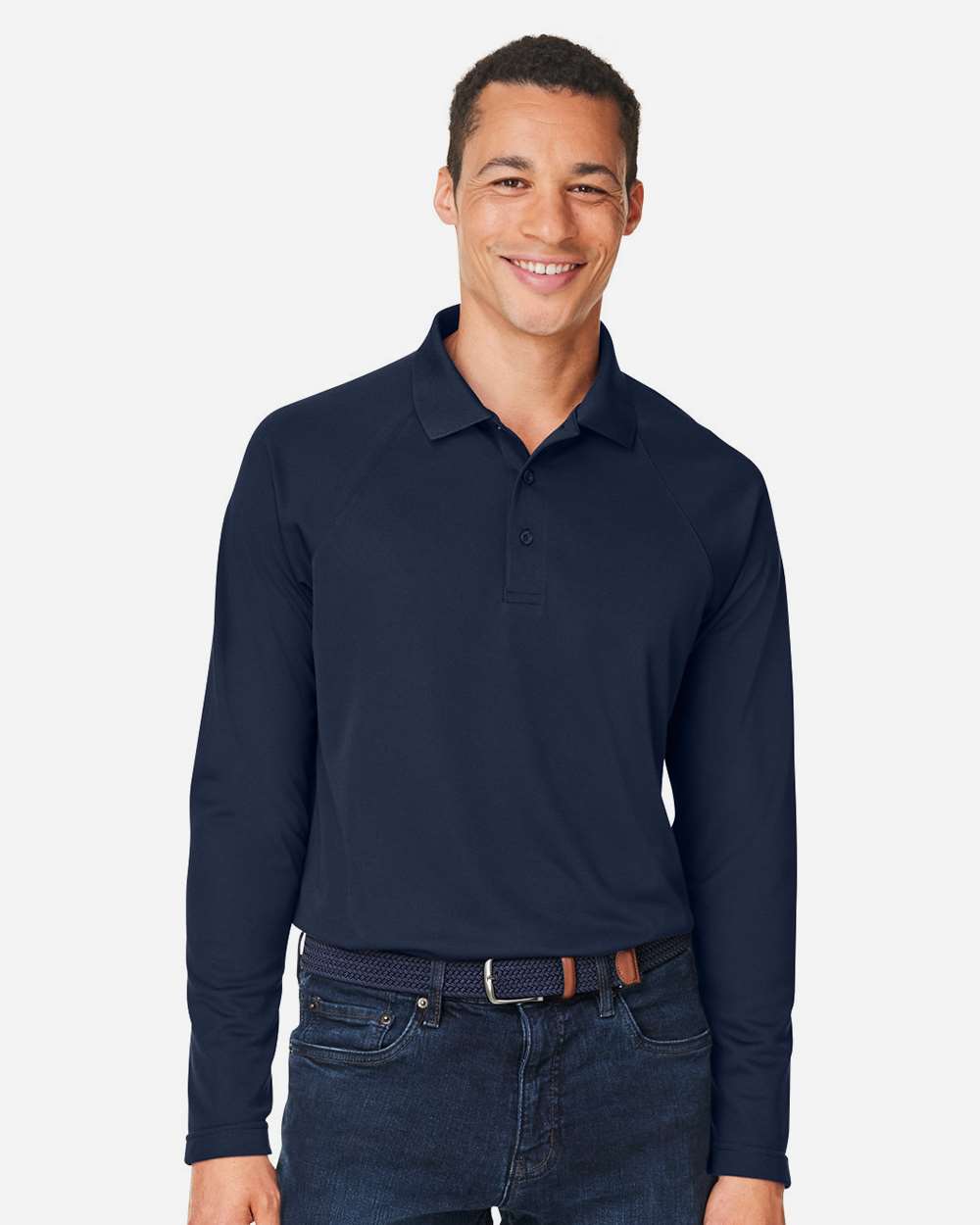 Men's Charge Snag and Soil Protect Long Sleeve Polo – M208L