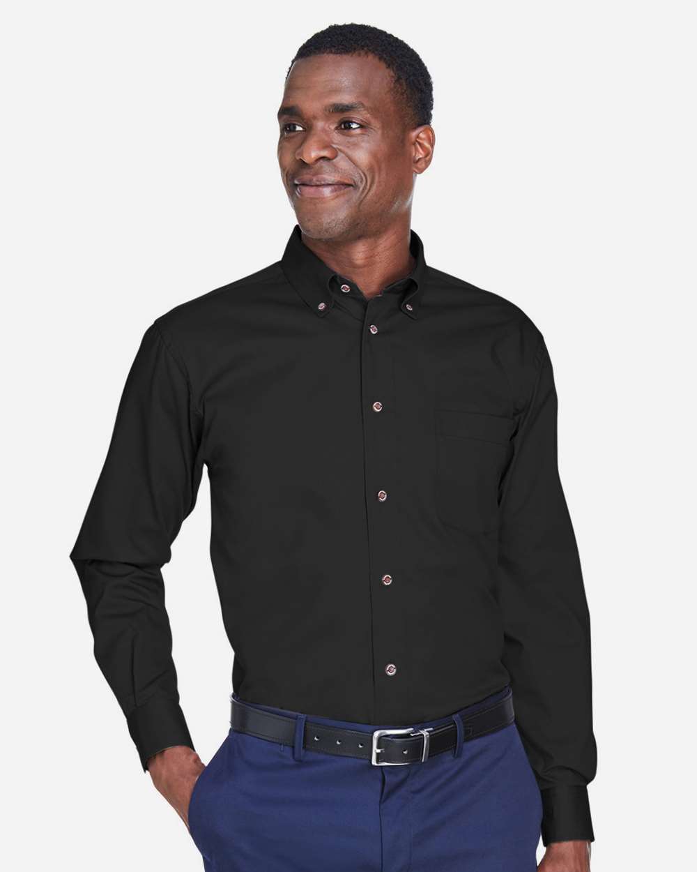 Men's Tall Easy Blend™ Twill Dress Shirt – M500T