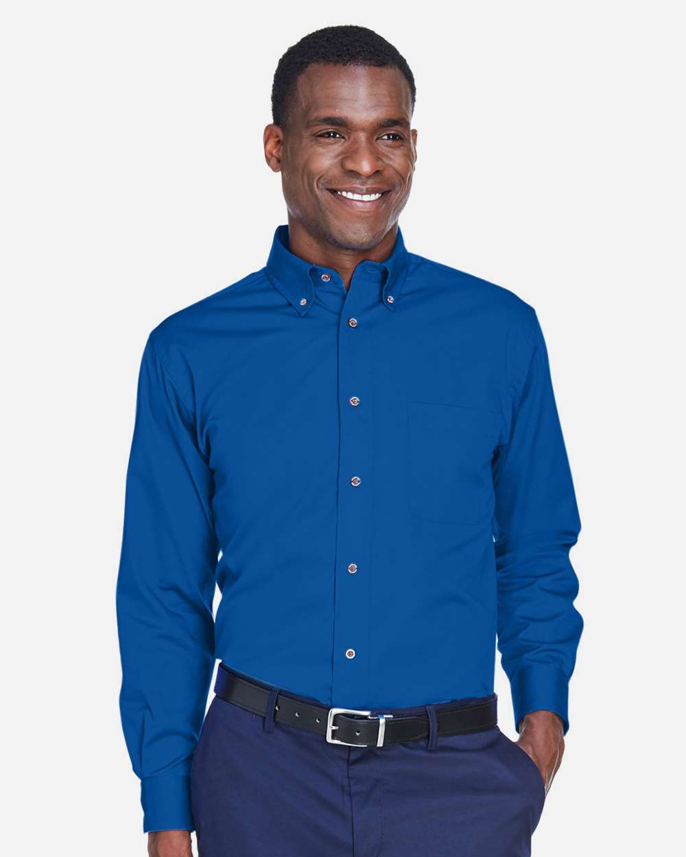 Men's Tall Easy Blend™ Twill Dress Shirt – M500T