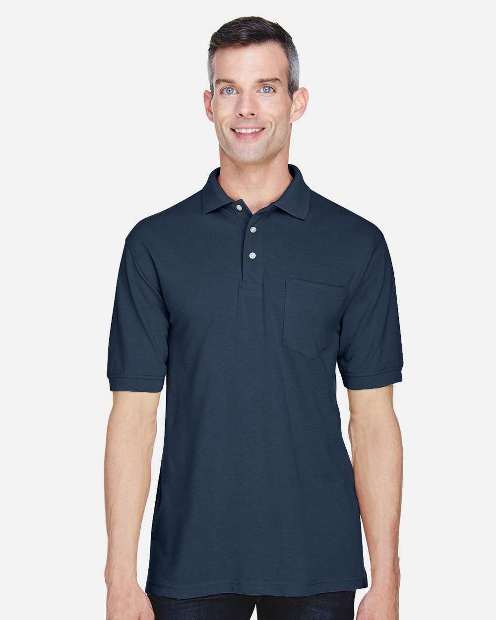 Men's Easy Blend™ Polo with Pocket – M265P