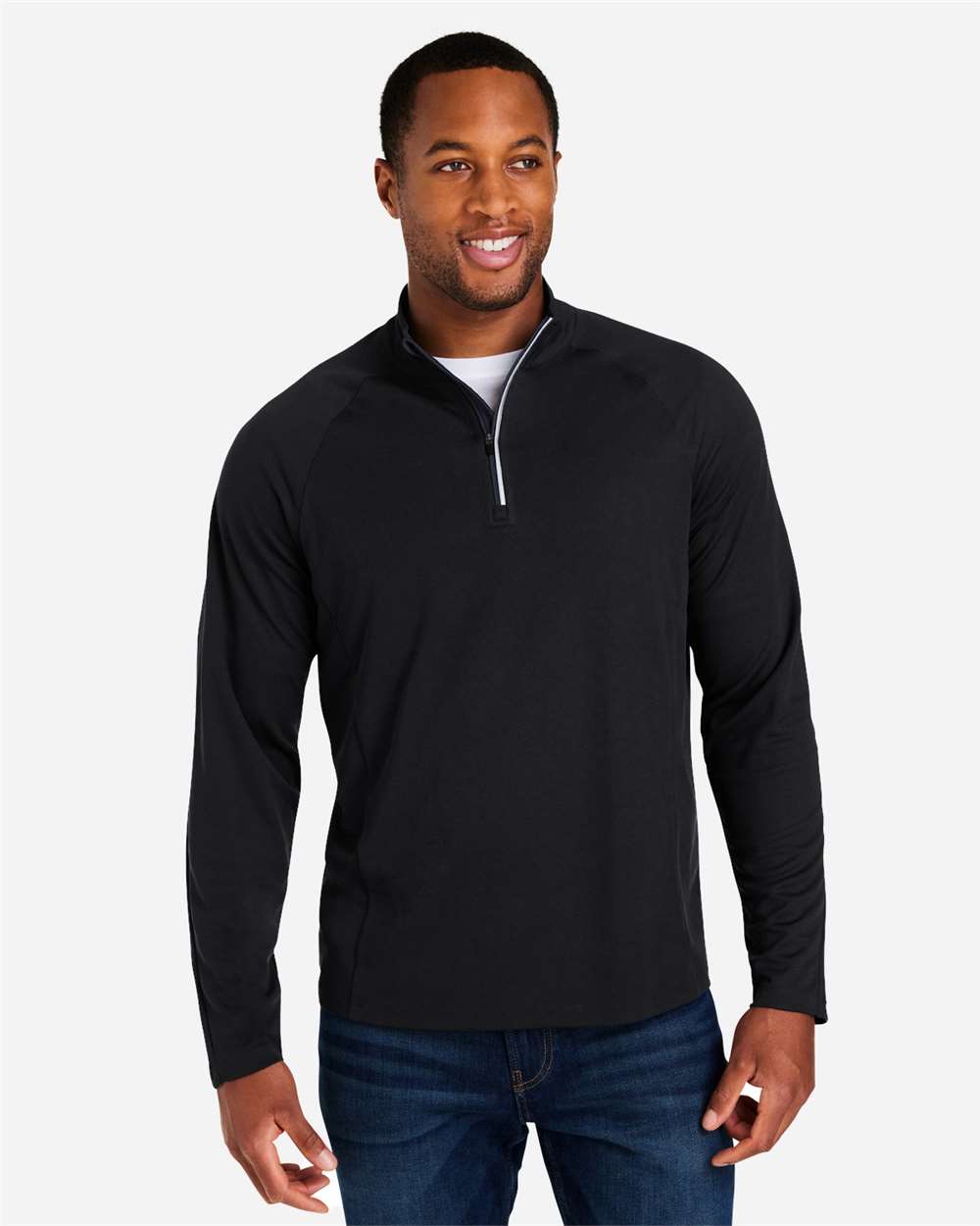 Men's Origin Performance Pique Quarter-Zip Pullover – CE418