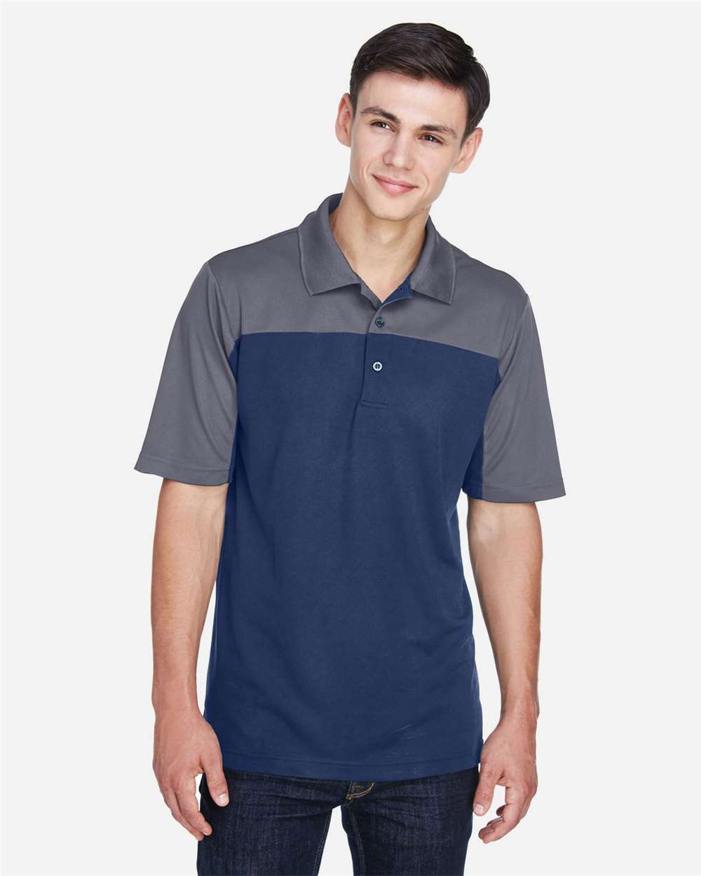 Men's Balance Colorblock Performance Piqué Polo – CE101