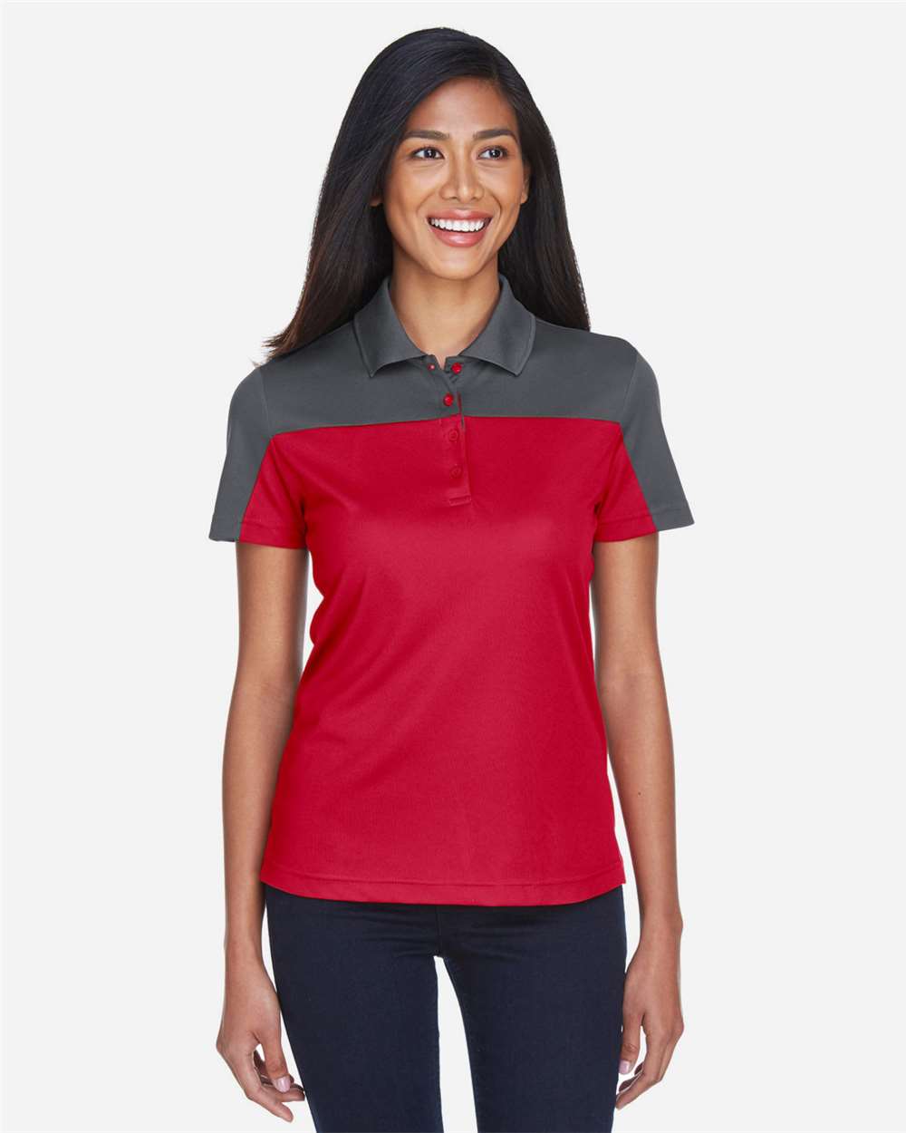 Women's Balance Colorblock Performance Piqué Polo – CE101W