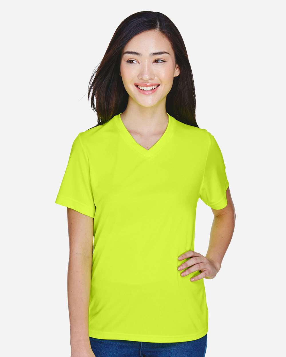 Women's Zone Performance T-Shirt – TT11W – Safety Yellow