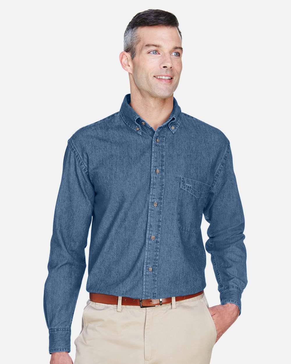 Men's Tall Denim Shirt – M550T