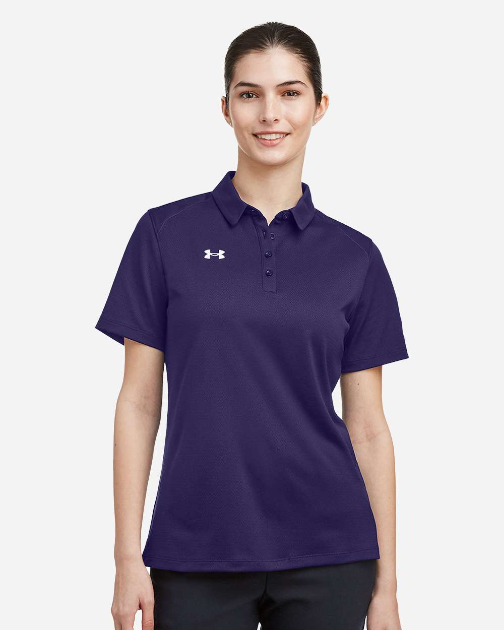Women's Tech™ Polo – 1370431 – Purple/ White