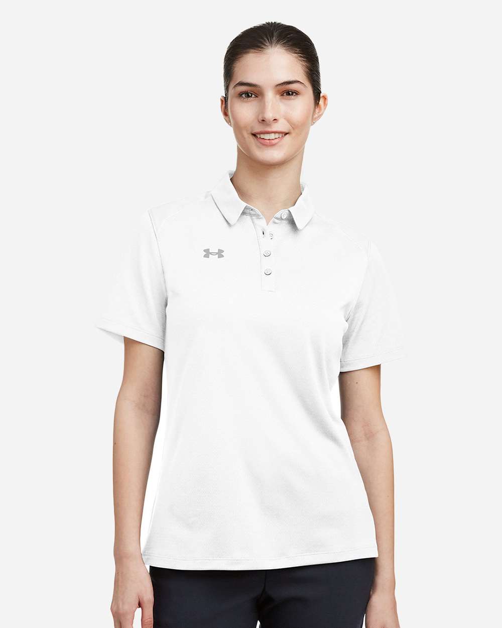Women's Tech™ Polo – 1370431 – White/ Mod Grey