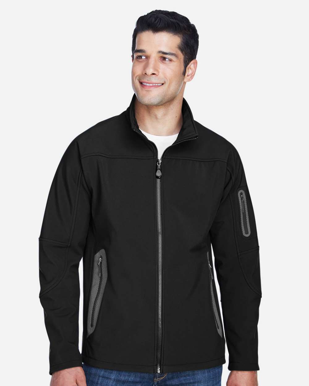 Men's Three Layer Fleece Bonded Shell Technical Jacket – 88138