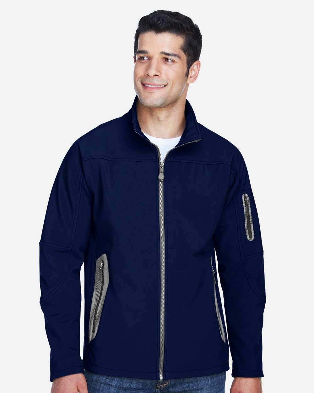 Men's Three Layer Fleece Bonded Shell Technical Jacket – 88138