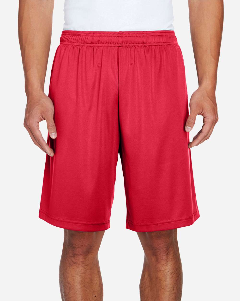 Men's Zone Performance Shorts – TT11SH – Sport Red