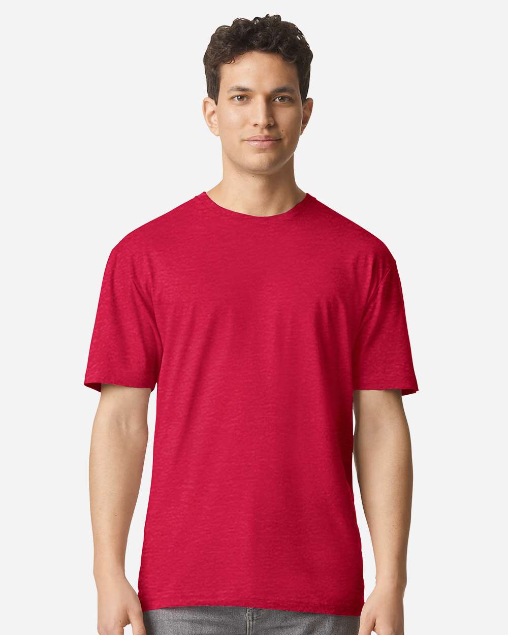 Unisex Light Cotton T-Shirt – 3000 – Cherry Red