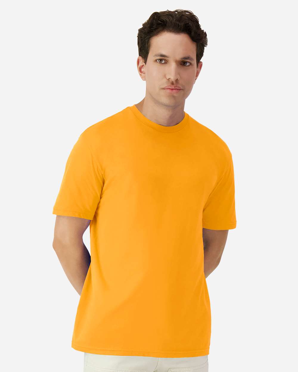 Unisex Light Cotton T-Shirt – 3000 – Gold