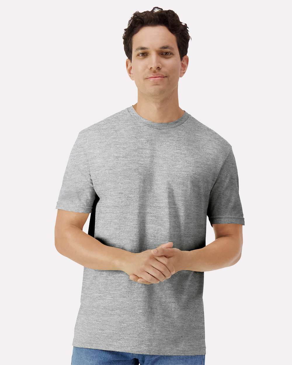 Unisex Light Cotton T-Shirt – 3000 – Sport Grey