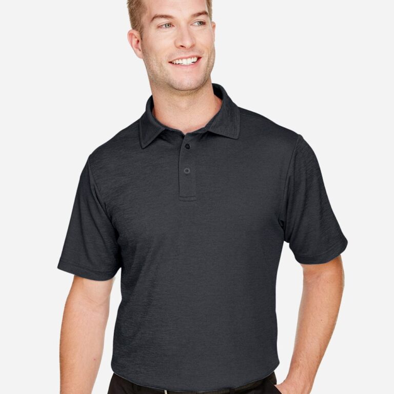 Men's CrownLux Performance® Address Mélange Polo – DG22