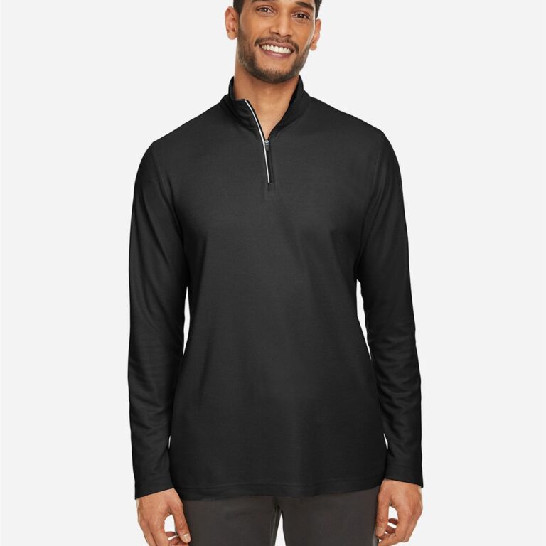 Men's Fusion ChromaSoft™ Pique Quarter-Zip Pullover – CE405