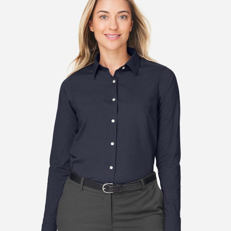 Women's CrownLux Performance® Spencer Poplin Dress Shirt – DG505W
