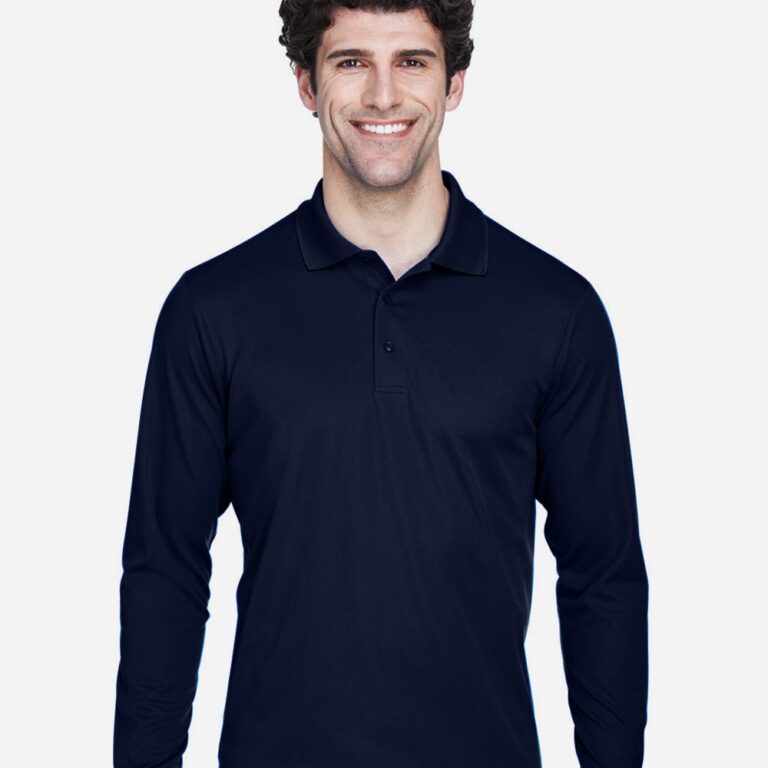 Men's Tall Pinnacle Performance Long Sleeve Piqué Polo – 88192T