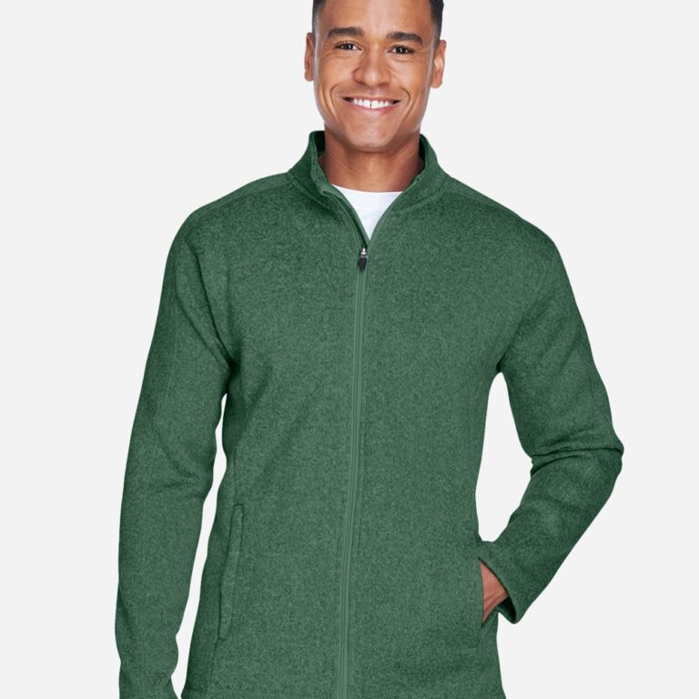 Men's Bristol Full-Zip Sweater Fleece Jacket – DG793