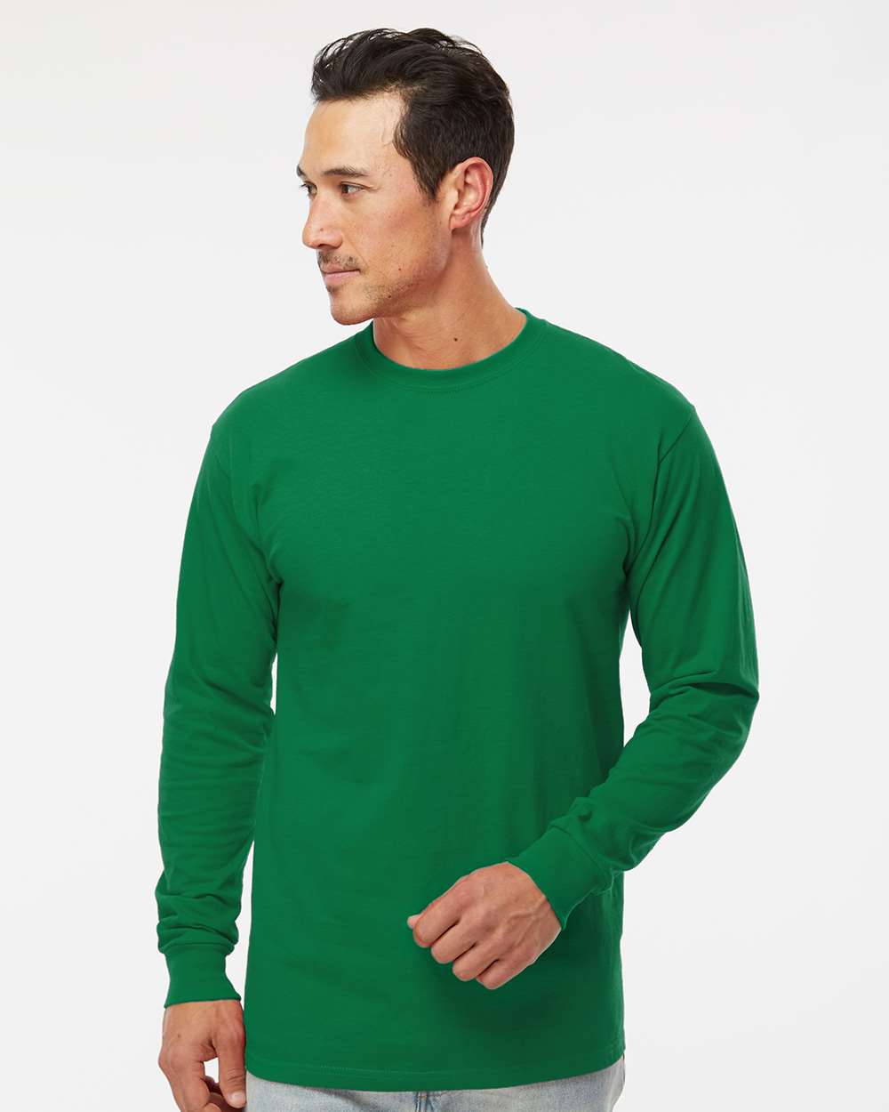 Unisex Gold Soft Touch Long Sleeve T-Shirt – 4820 – Fine Kelly Green