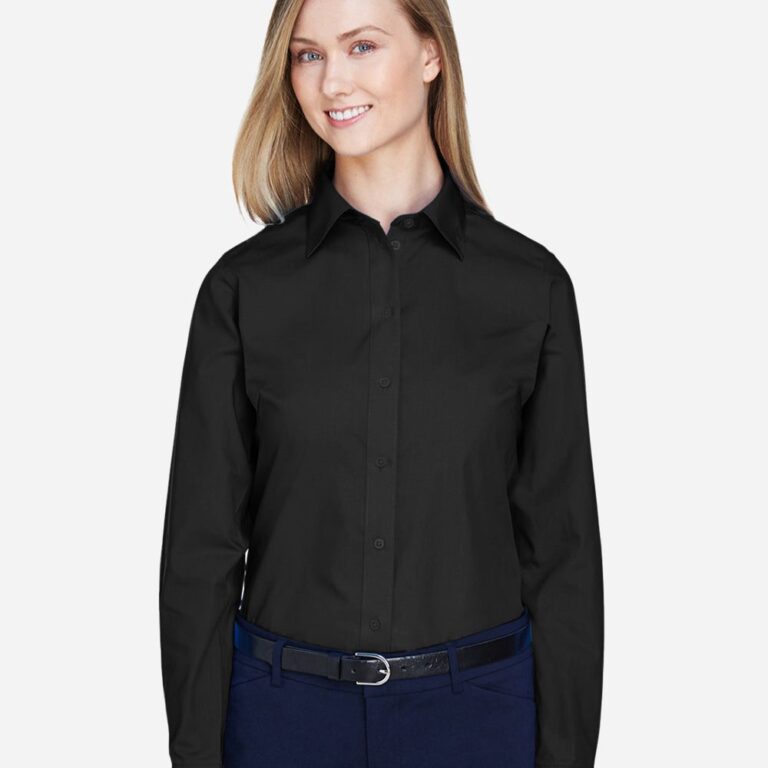 Women's Crown Collection® Broadcloth Woven Dress Shirt – D620W