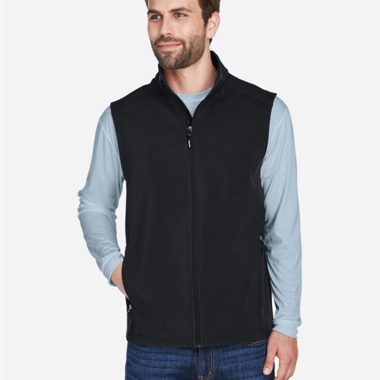 Men's Cruise Two-Layer Fleece Bonded Soft Shell Vest – CE701