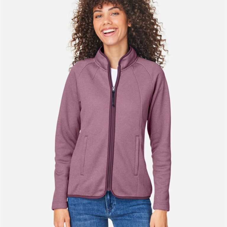 Women's Venture Heathered Stripe Full-Zip Jacket – CE72W