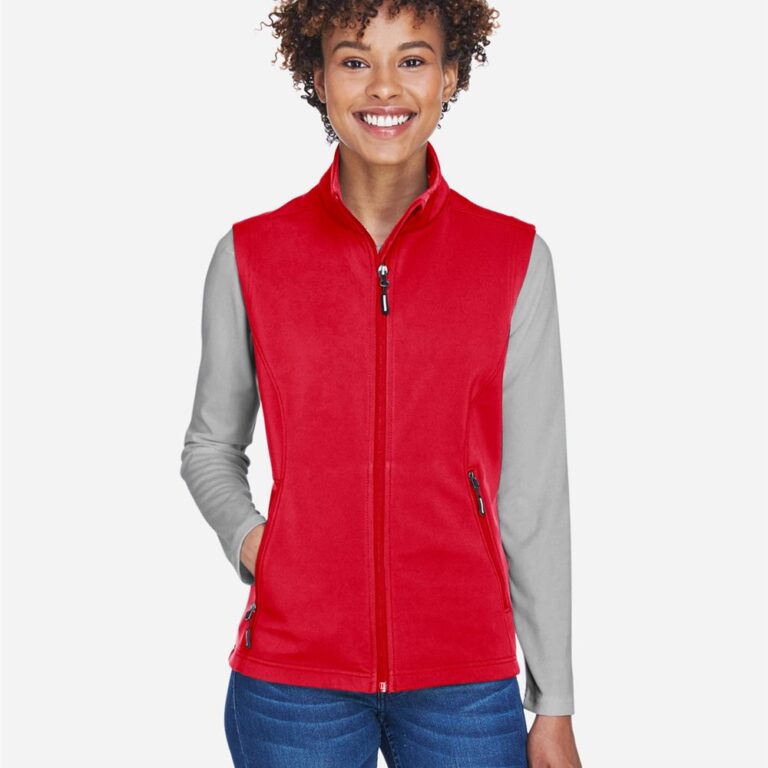 Women's Cruise Two-Layer Fleece Bonded Soft Shell Vest – CE701W