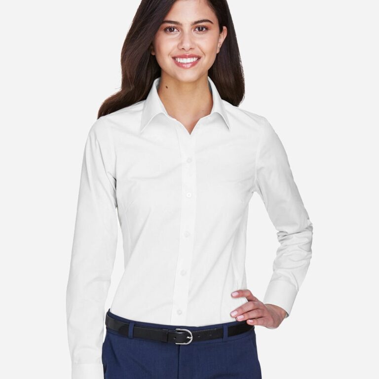 Women's Crown Collection® Oxford Woven Dress Shirt – D630W