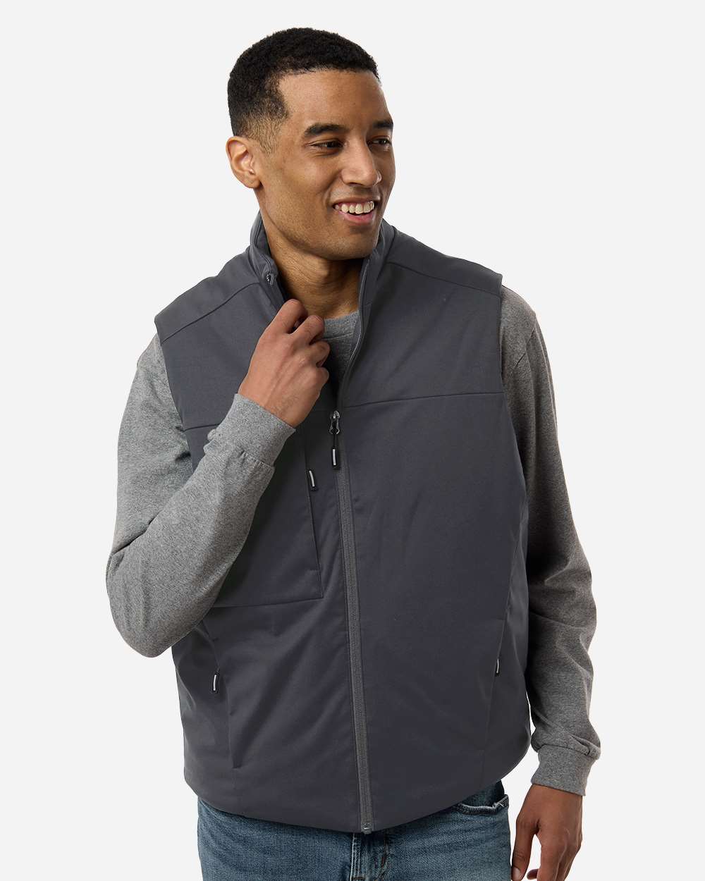 Unisex Techno Lite Flat-Fill Insulated Vest – CE716