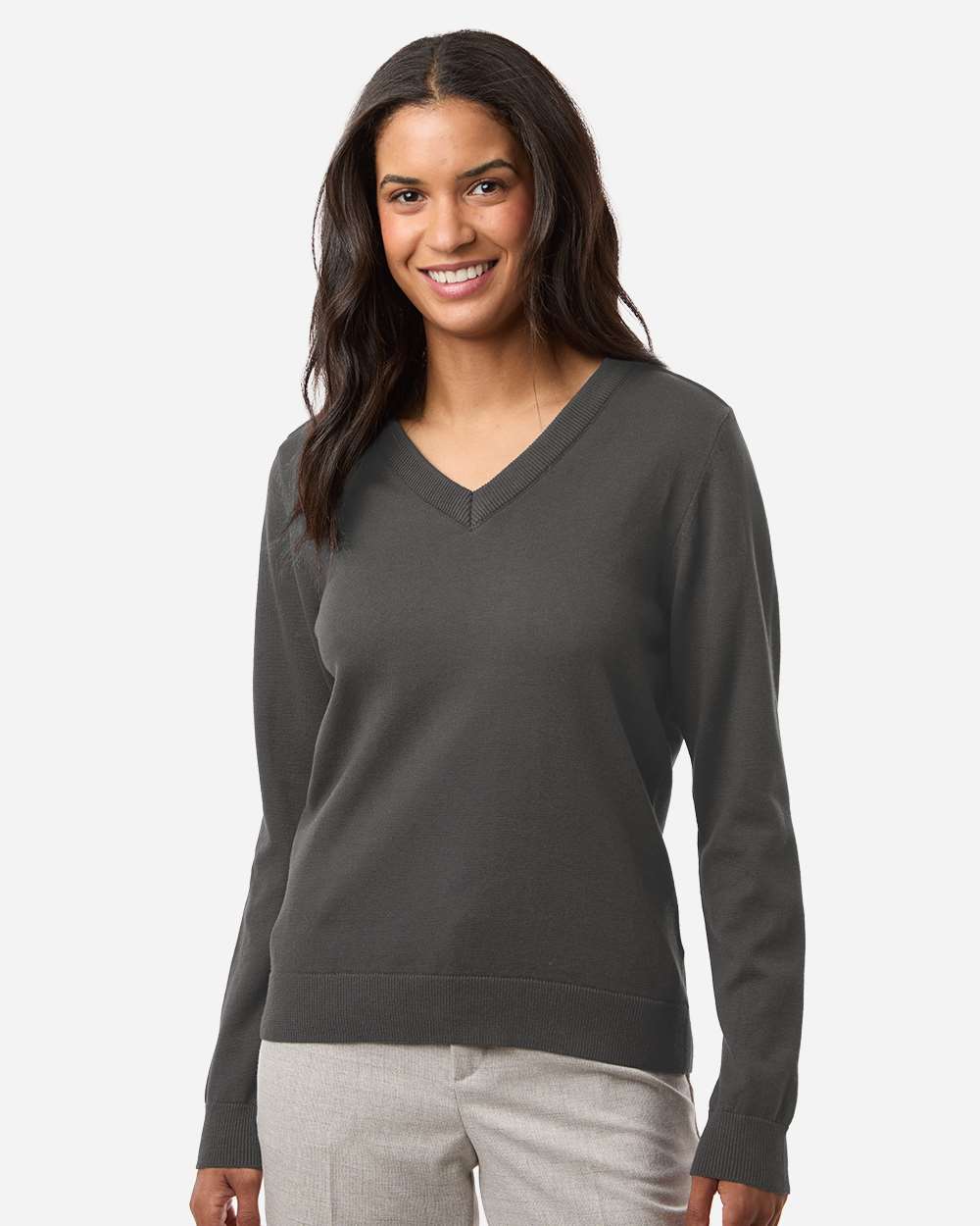 Women's New Classics V-Neck Sweater – DG445W