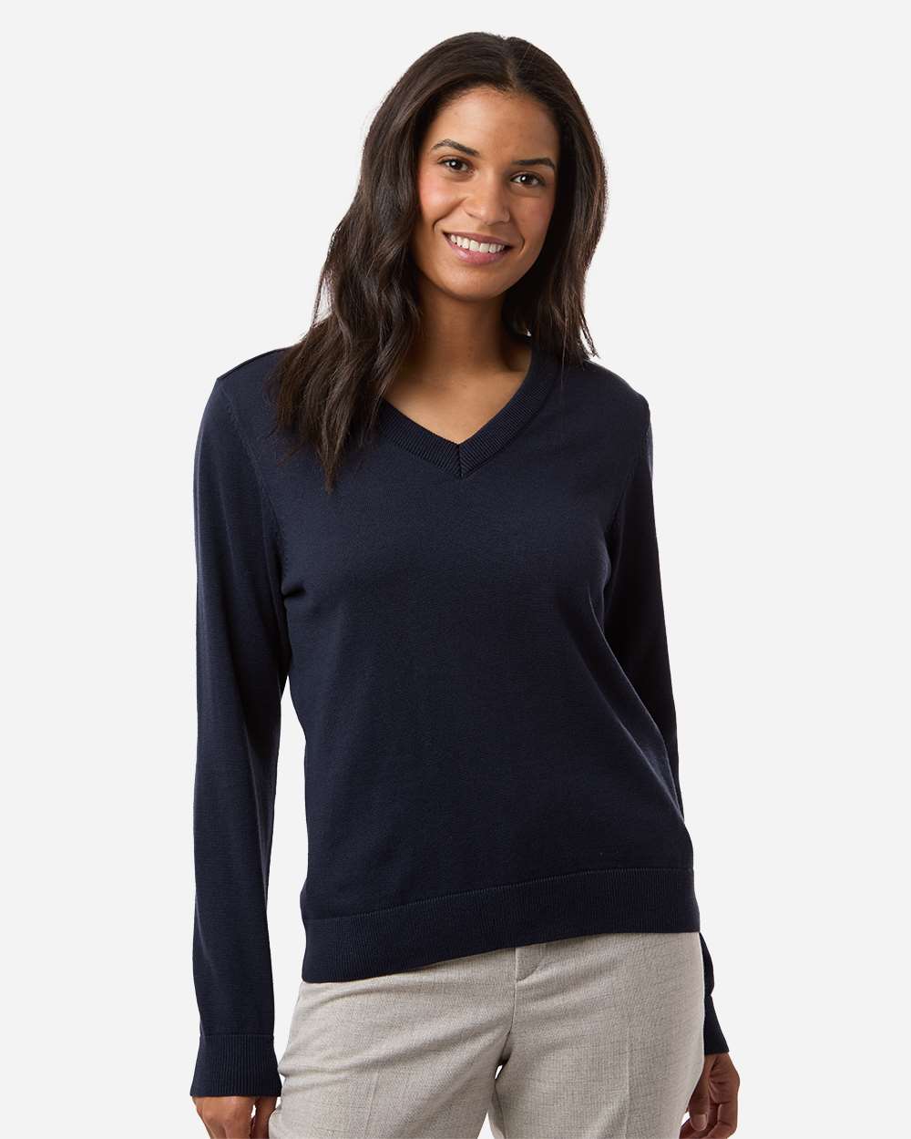 Women's New Classics V-Neck Sweater – DG445W