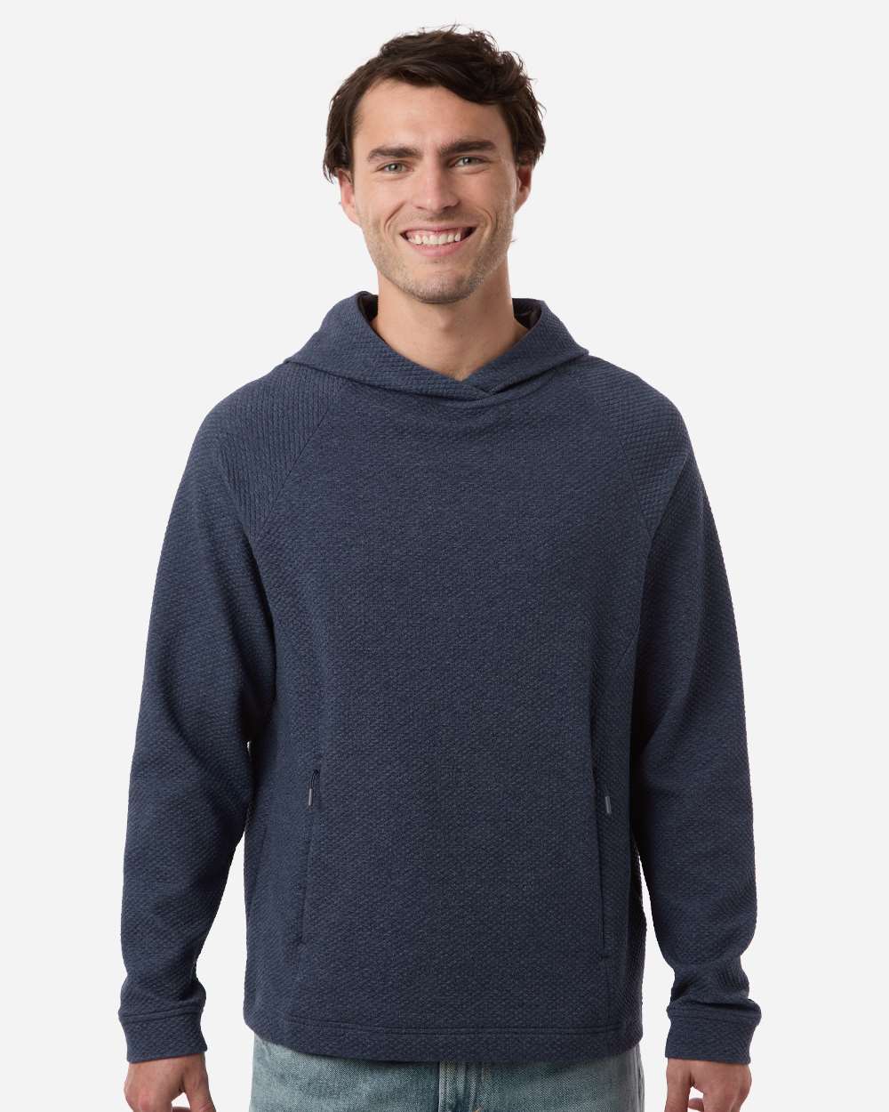 Men's Spirit Textured Hooded Pullover – NE729